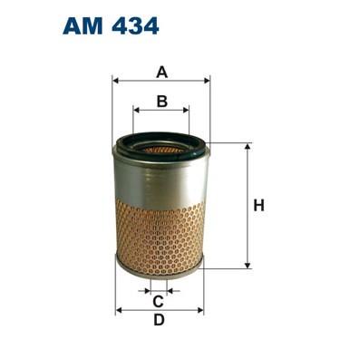 Слика на Филтер за воздух FILTRON AM 434