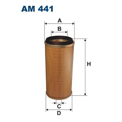 Слика на Филтер за воздух FILTRON AM 441