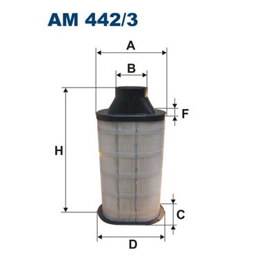 Слика на Филтер за воздух FILTRON AM 442/3