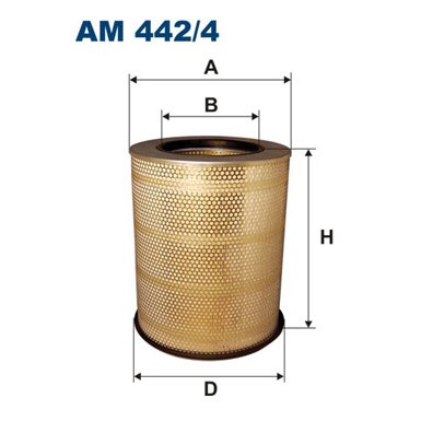 Слика на филтер за воздух FILTRON AM 442/4 за камион Volvo FM 500 - 500 коњи дизел