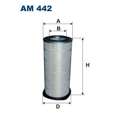 Слика на филтер за воздух FILTRON AM 442 за камион Volvo F 10/300 - 292 коњи дизел