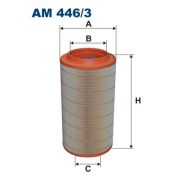 Слика 1 на филтер за воздух FILTRON AM 446/3