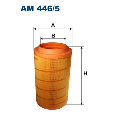 Слика на филтер за воздух FILTRON AM 446/5 за камион MAN TGM 15.240 FLK, FLRK - 240 коњи дизел