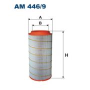 Слика 1 на филтер за воздух FILTRON AM 446/9