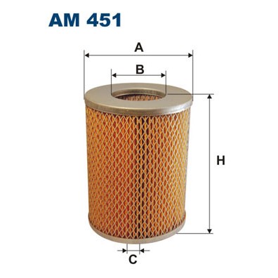 Слика на Филтер за воздух FILTRON AM 451