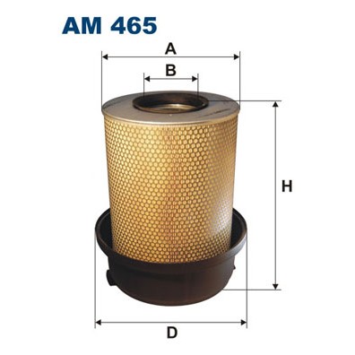 Слика на филтер за воздух FILTRON AM 465 за камион Mercedes Actros 1996 4146 AK - 456 коњи дизел