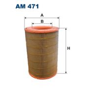 Слика 1 на филтер за воздух FILTRON AM 471