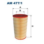 Слика 1 на филтер за воздух FILTRON AM 477/1