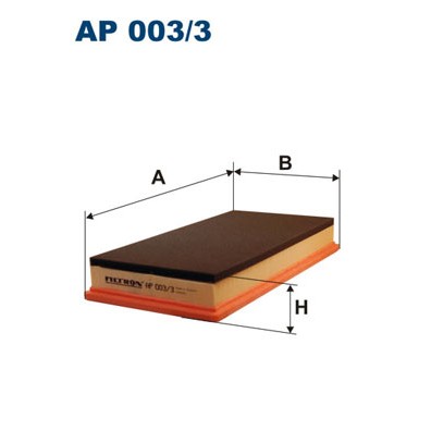 Слика на Филтер за воздух FILTRON AP 003/3