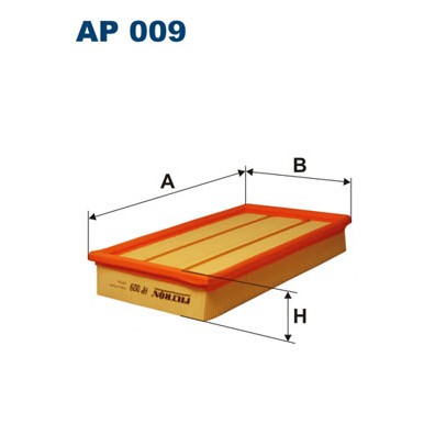 Слика на Филтер за воздух FILTRON AP 009