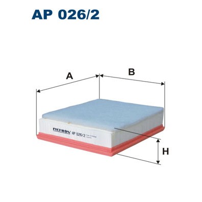 Слика на филтер за воздух FILTRON AP 026/2 за BMW 2 Coupe F22 220 D - 163 коњи дизел