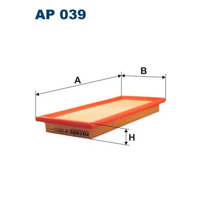 Слика на Филтер за воздух FILTRON AP 039