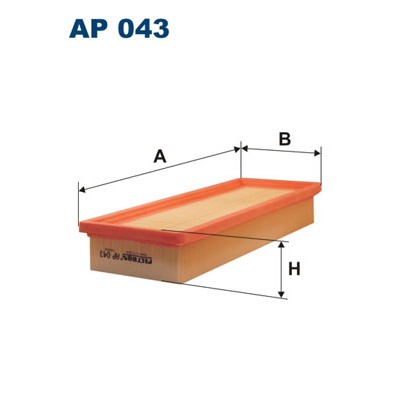 Слика на Филтер за воздух FILTRON AP 043