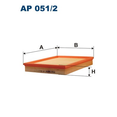 Слика на Филтер за воздух FILTRON AP 051/2