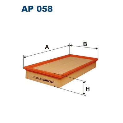 Слика на филтер за воздух FILTRON AP 058 за Peugeot 605 Saloon 2.0 Turbo - 147 коњи бензин