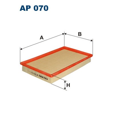Слика на филтер за воздух FILTRON AP 070 за Porsche 944 2.5 - 163 коњи бензин