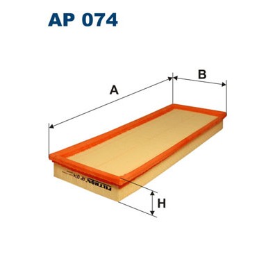 Слика на филтер за воздух FILTRON AP 074 за Ford Mondeo 2 (BAP) 1.6 i - 90 коњи бензин
