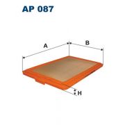 Слика 1 на филтер за воздух FILTRON AP 087