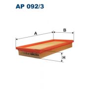 Слика 1 на филтер за воздух FILTRON AP 092/3