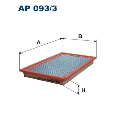 Слика на Филтер за воздух FILTRON AP 093/3
