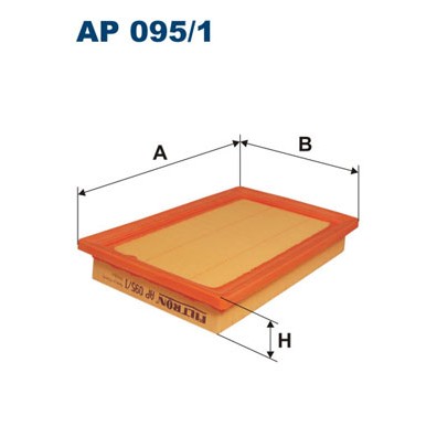 Слика на Филтер за воздух FILTRON AP 095/1