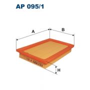 Слика 1 $на Филтер за воздух FILTRON AP 095/1