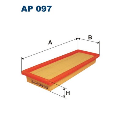 Слика на Филтер за воздух FILTRON AP 097