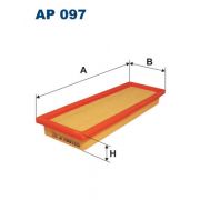 Слика 1 $на Филтер за воздух FILTRON AP 097
