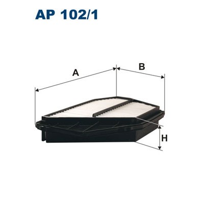 Слика на филтер за воздух FILTRON AP 102/1 за Honda Shuttle (RA) 2.3 16V 4x4 - 150 коњи бензин
