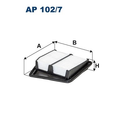 Слика на Филтер за воздух FILTRON AP 102/7