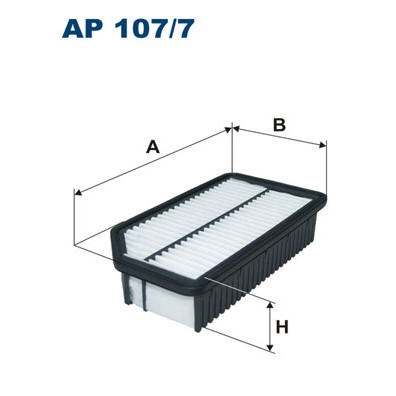 Слика на филтер за воздух FILTRON AP 107/7 за Kia Soul (AM) 1.6 - 124 коњи бензин