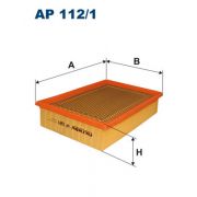 Слика 1 на филтер за воздух FILTRON AP 112/1