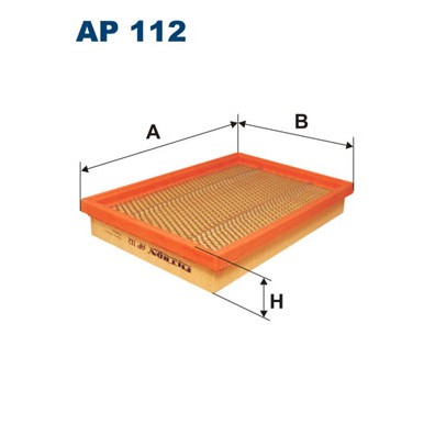 Слика на филтер за воздух FILTRON AP 112 за Mazda 626 Coupe (GD) 2.0 - 90 коњи бензин