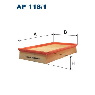 Слика на Филтер за воздух FILTRON AP 118/1