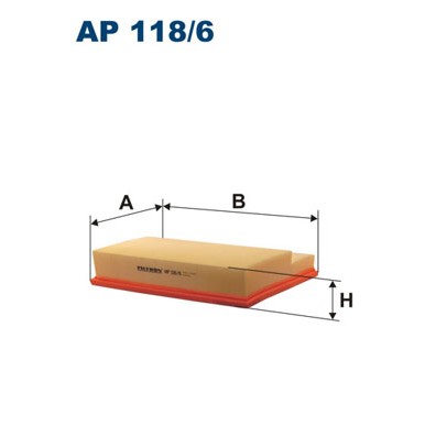 Слика на филтер за воздух FILTRON AP 118/6 за Mercedes C-class Estate (s202) C 220 T D (202.182) - 95 коњи дизел