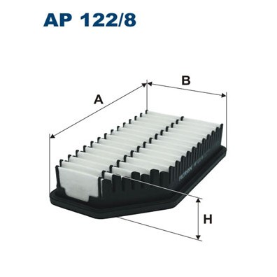 Слика на Филтер за воздух FILTRON AP 122/8