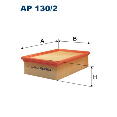 Слика на филтер за воздух FILTRON AP 130/2 за Citroen C4 Coupe LA 2.0 16V - 136 коњи бензин