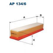 Слика 1 на филтер за воздух FILTRON AP 134/6