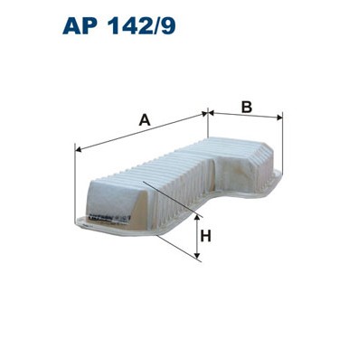 Слика на филтер за воздух FILTRON AP 142/9 за Lexus IS Sportcross 200 - 155 коњи бензин