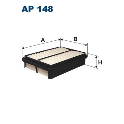 Слика на филтер за воздух FILTRON AP 148 за Mitsubishi Outlander (CW) 2.2 DI-D 4WD - 140 коњи дизел