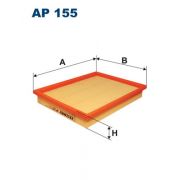 Слика 1 на филтер за воздух FILTRON AP 155