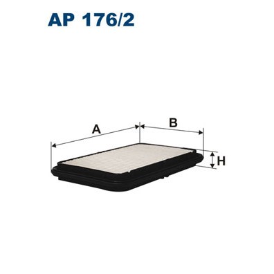 Слика на филтер за воздух FILTRON AP 176/2 за Suzuki Ignis (FH) 1.3 4WD - 83 коњи бензин