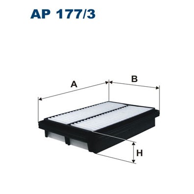 Слика на Филтер за воздух FILTRON AP 177/3