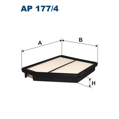 Слика на Филтер за воздух FILTRON AP 177/4