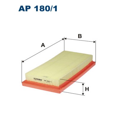 Слика на Филтер за воздух FILTRON AP 180/1