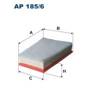Слика 1 на филтер за воздух FILTRON AP 185/6