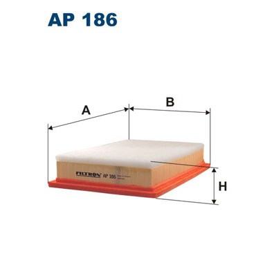 Слика на филтер за воздух FILTRON AP 186 за Ford Galaxy (wgr) 1.9 TDI - 115 коњи дизел