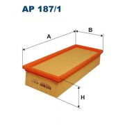 Слика 1 на филтер за воздух FILTRON AP 187/1