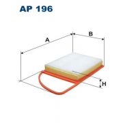 Слика 1 на филтер за воздух FILTRON AP 196
