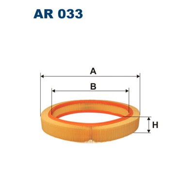 Слика на Филтер за воздух FILTRON AR 033